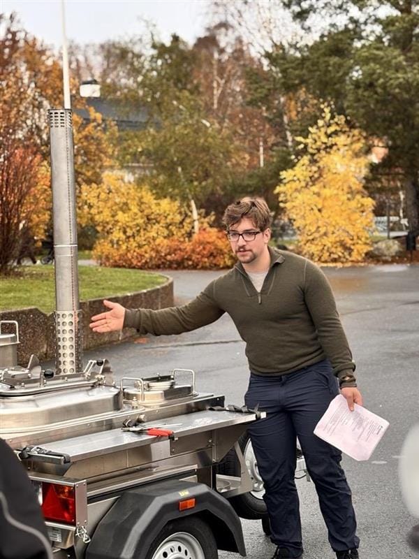 Utbildning i fältkök och beredskapsmatlagning